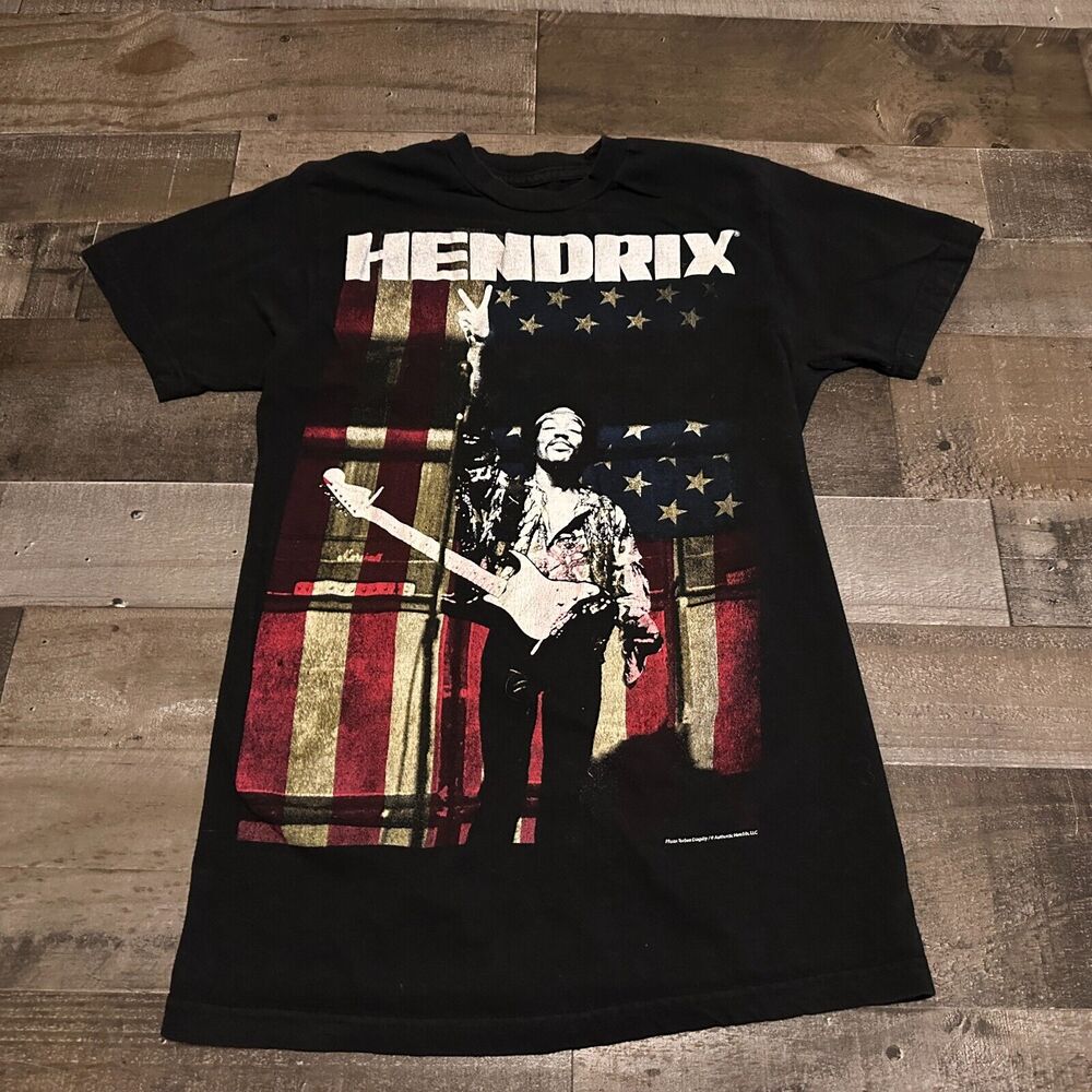 Jimi Hendrix 2018 t shirt Authentic Size Small‎ Band Rock Shirt Black